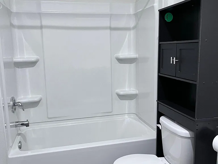 Second bathroom shower