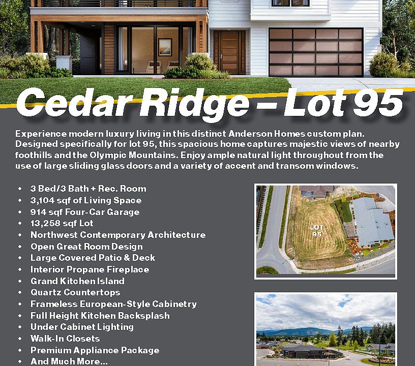 CRP95 Plan, Cedar Ridge, Sequim, WA 98382 Zillow