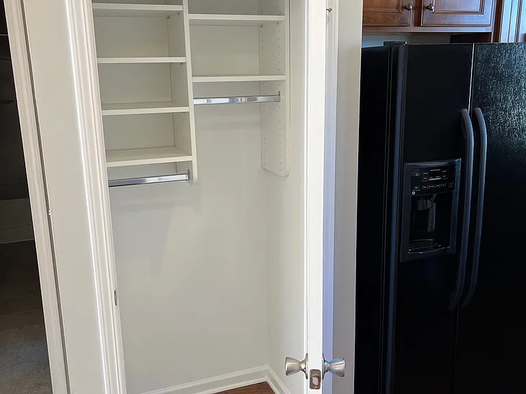 Closet/Pantry next to Refrigerator