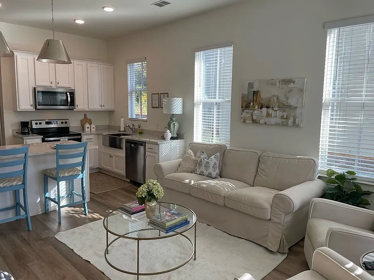 2nd Ave 1BR Cottage Living Room