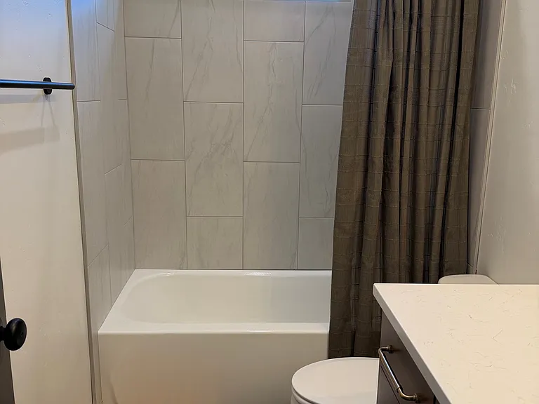Lower level full bathroom