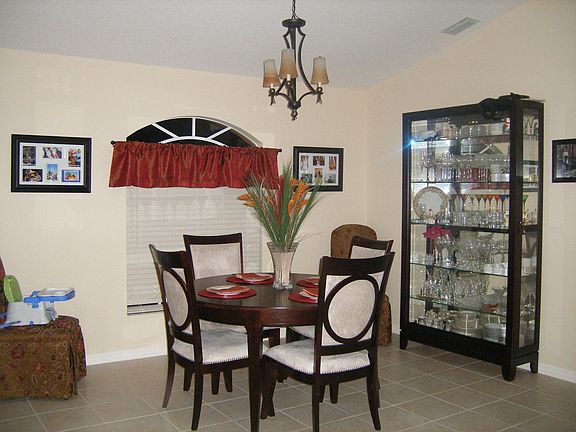Spacious dining room