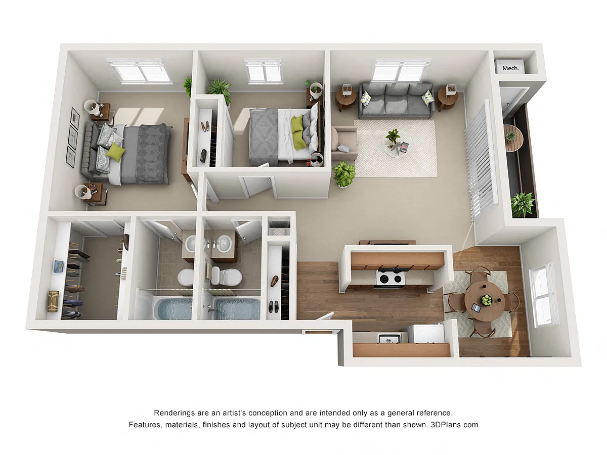 Floor plan Riley