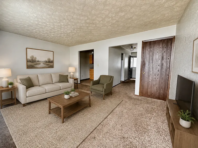AI Generated Living Room