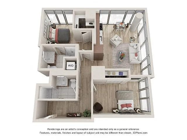 Floor plan B7
