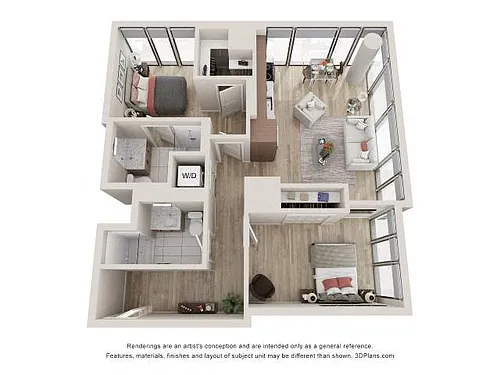 Floor plan B7