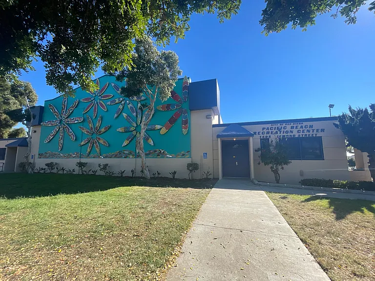 PB Recreation Center is across the street with pickle ball, play ground, ball field, and gymnasium