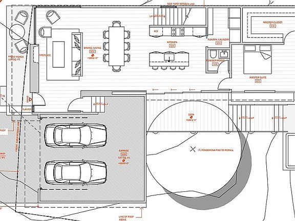 Main Level Floor Plan