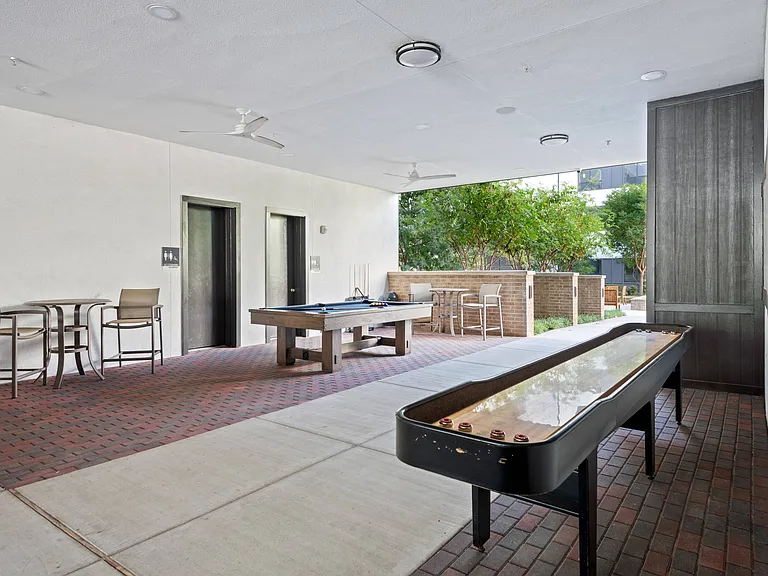 Shuffleboard & Pool Table