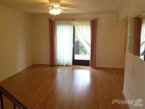 Warm, friendly living room with dining combo.