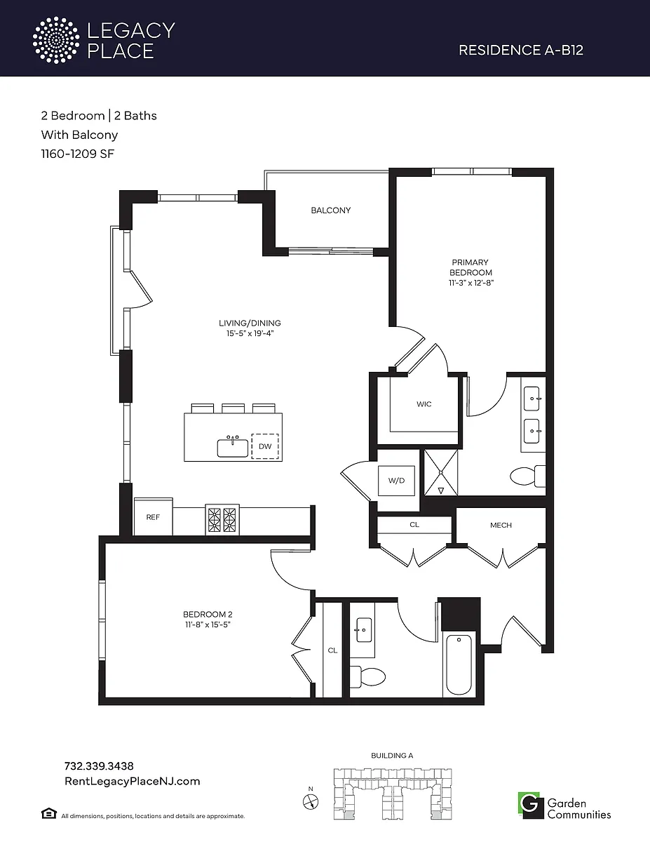 Floor plan A-B12