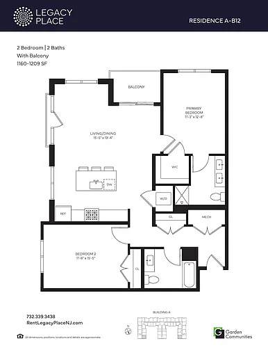 Floor plan A-B12