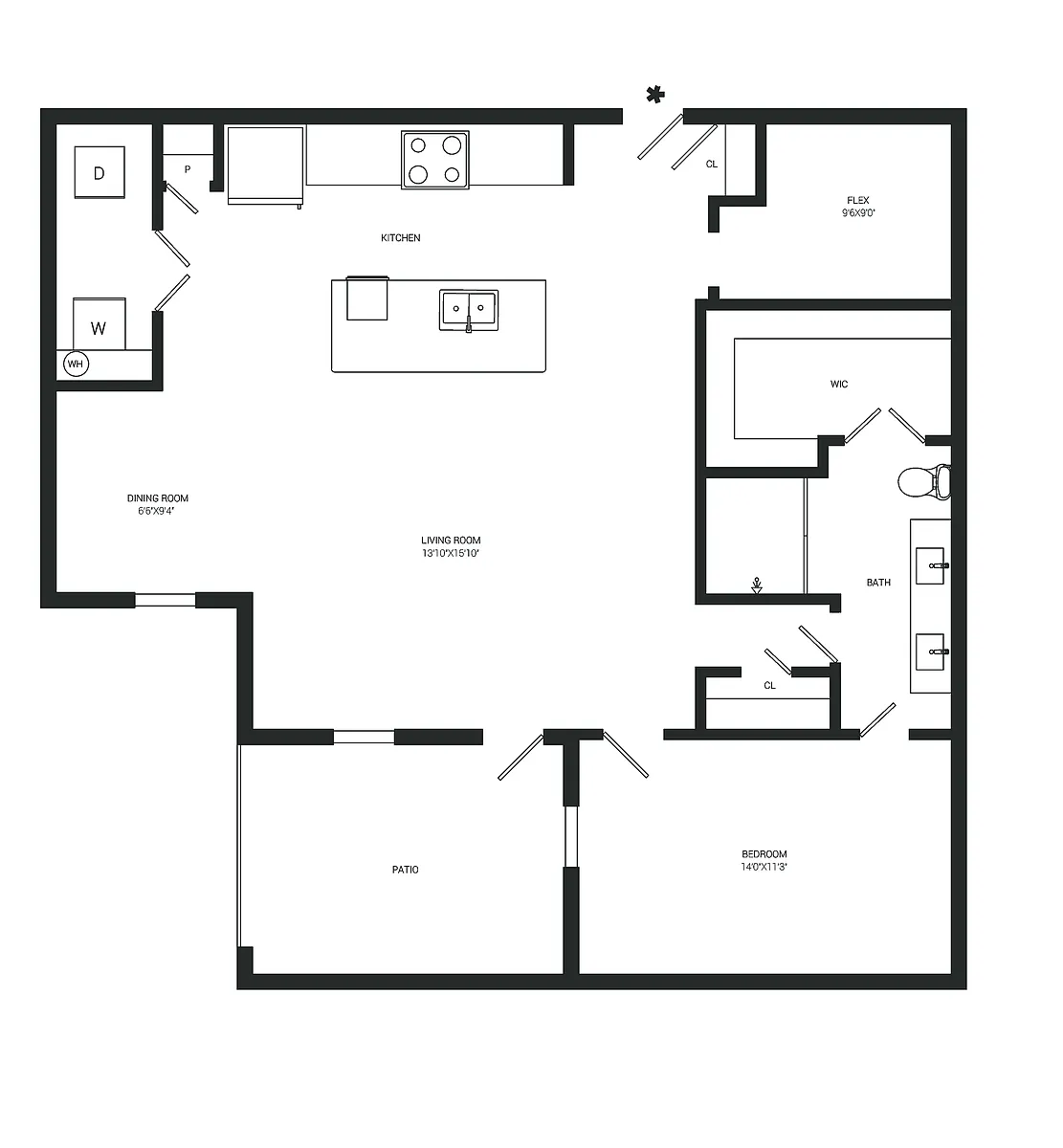 Floor plan Amelia