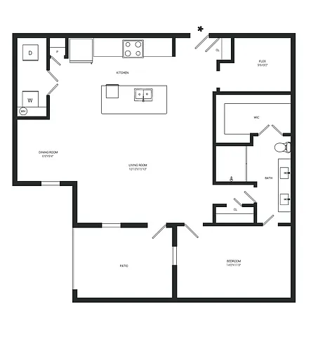 Floor plan Amelia