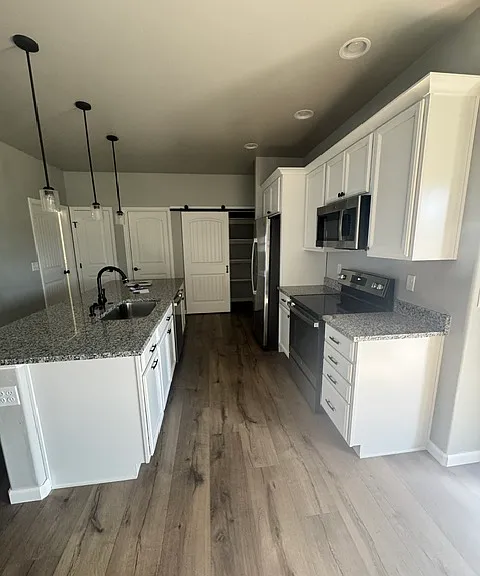 kitchen from dinning area