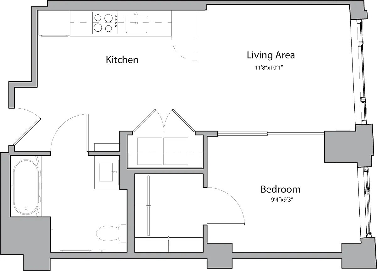 Floor plan C - Group2A