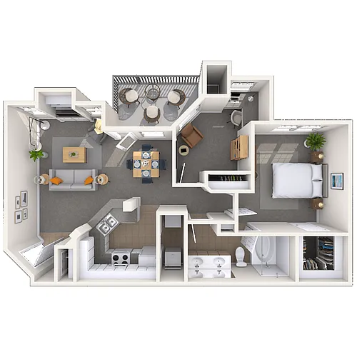 Floor plan The Silver Spur