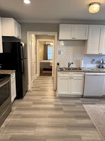 Fully Equipped Kitchen with Granite Countertops:-)