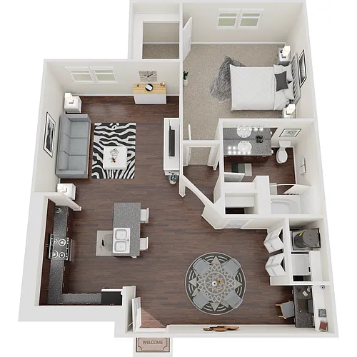 Floor plan A21
