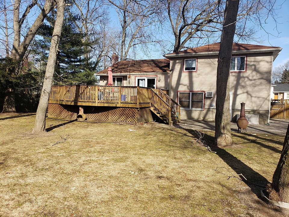 rear of home