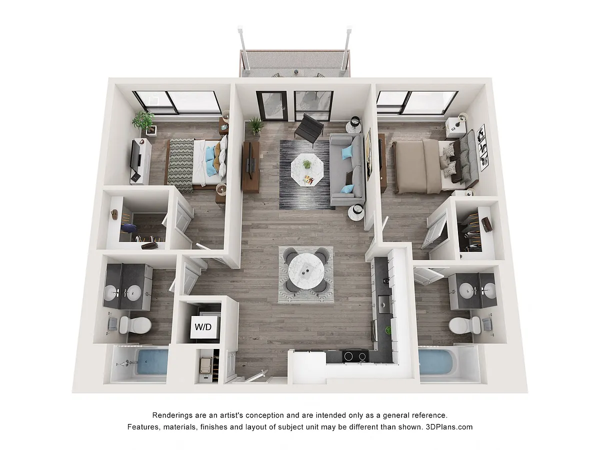 Floor plan B1