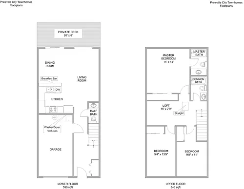 Floor plan PCT-3T
