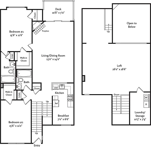 Floor plan B11L