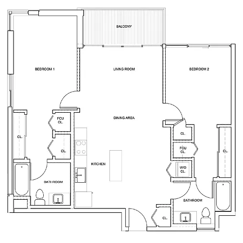 Floor plan Zephyr