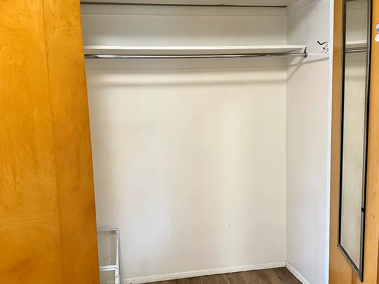 Roomy closets