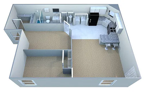 Floor plan Classic Deluxe