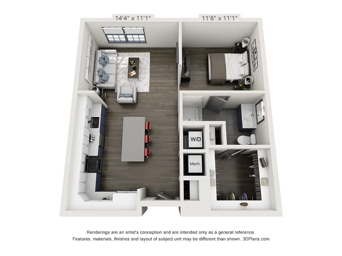 Floor plan SF