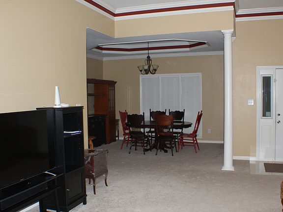 Large open dining room
