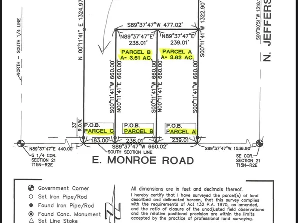 PARCEL Monroe Rd #C, Midland, MI 48642