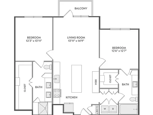 Floor plan C6