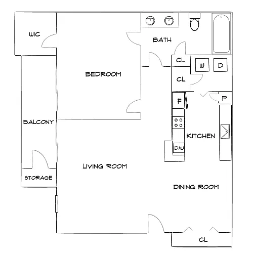 Floor plan Design 1A Premier