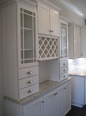 The Pembroke Butler's Pantry with built-in cabinets