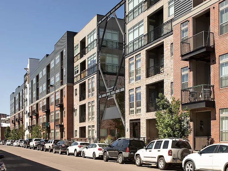 Exterior building photo of Griffis North Union in Denver, Colorado.