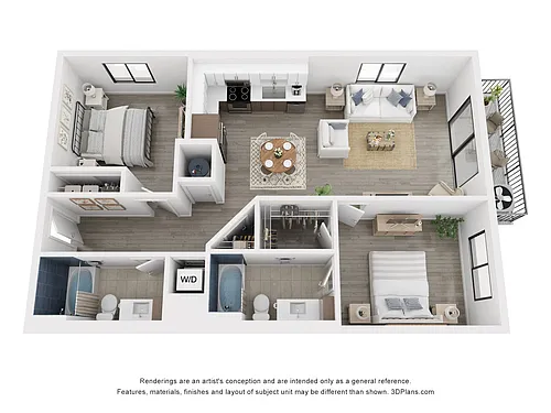 Floor plan B3
