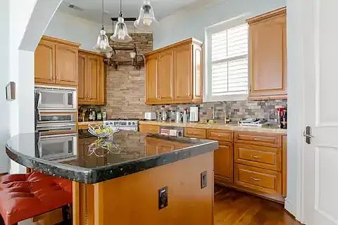 Kitchen with Walk-In Pantry