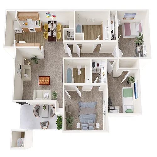 Floor plan C1