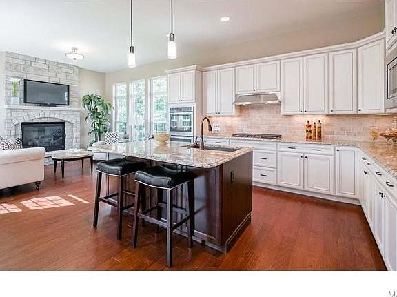 Kitchen and Hearth Room