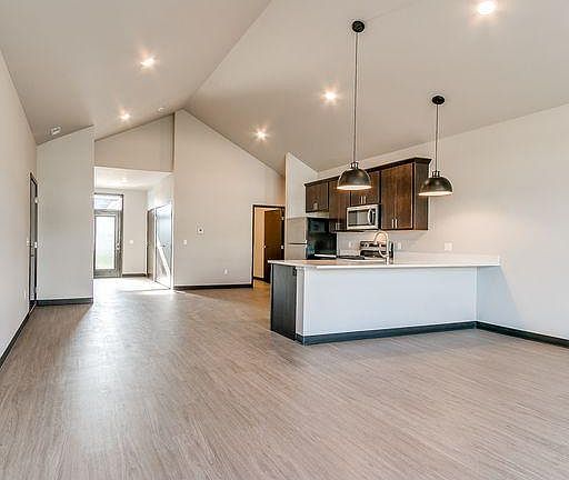 View of Kitchen from Living Room
