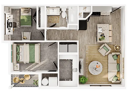 Floor plan 2X1