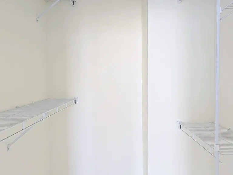 Master bedroom walk-in closet