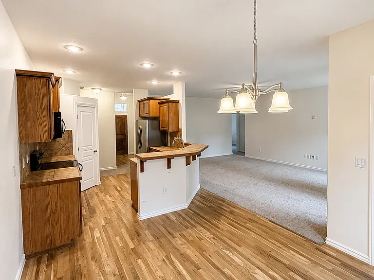 Dining room off the kitchen.