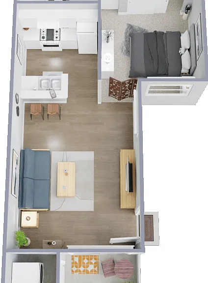 Plan A Floorplan Diagram