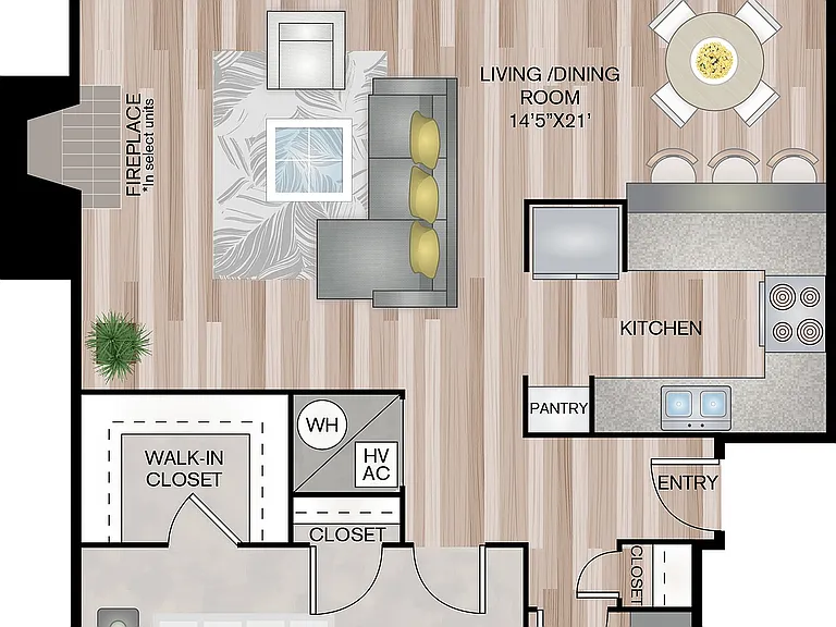 661 Square Feet 661 Square Feet