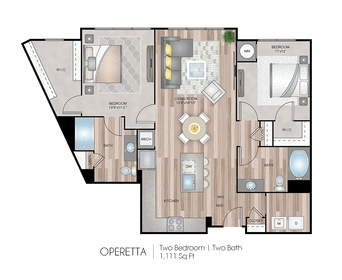 Floor plan Operetta