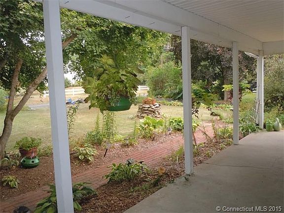 looking out from the front ...