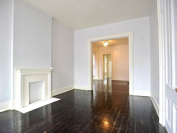 Living room looking into the dining room
